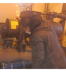 地缘热泵螺杆机保养维修